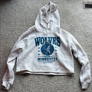 Minnesota Timberwolves Cropped Hoodie